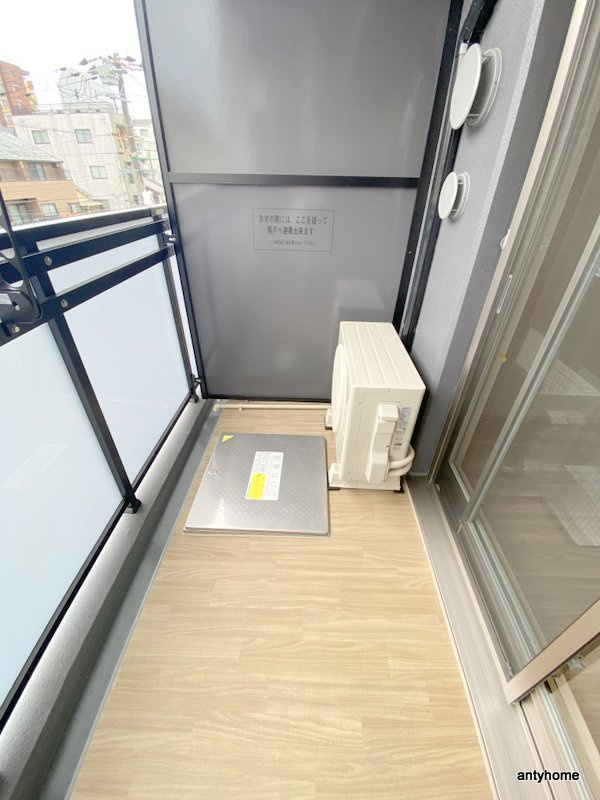 プレサンス野江内代ペルティエ　仲介手数料無料のバルコニー