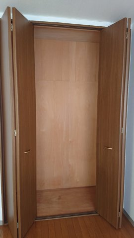 京都市左京区静市市原町の賃貸マンションの収納