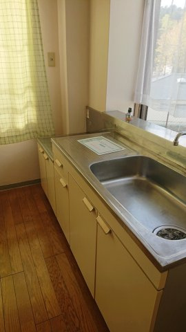 京都市左京区静市市原町の賃貸マンションのキッチン