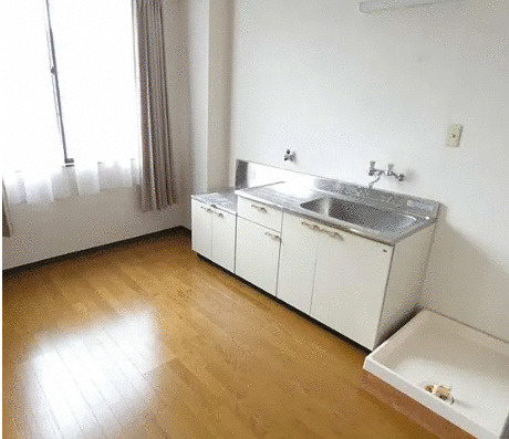 京都市左京区静市市原町の賃貸マンションのキッチン