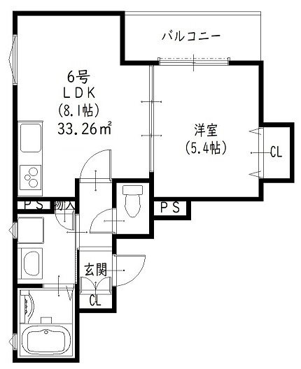 【間取り】 | クリエオーレ東山町