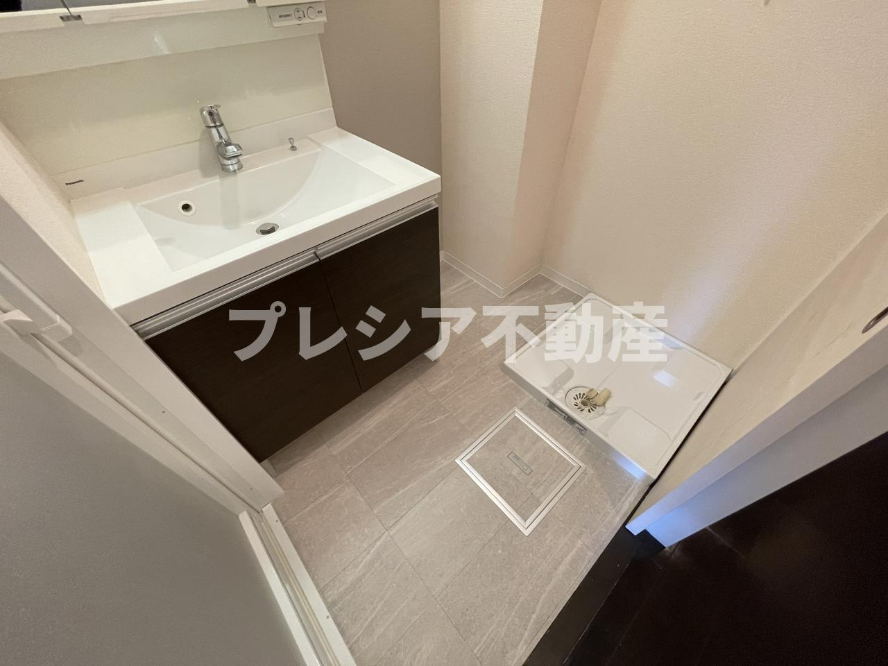 MINT甲子園三番町の洗面所