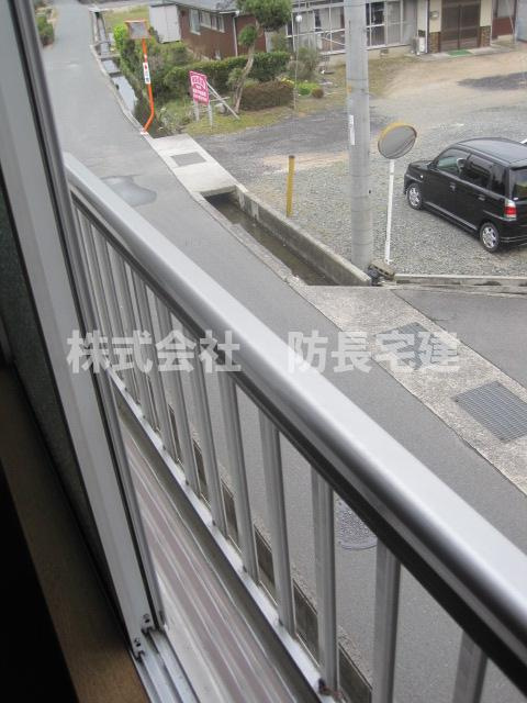 ＮＫハイツのバルコニー|バルコニー付きです