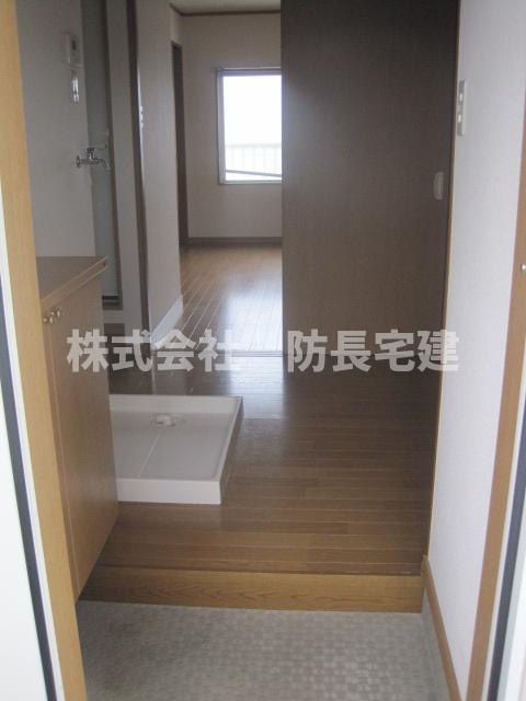 ＮＫハイツの玄関|きれいな玄関です