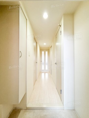 ソレイユ中央の玄関|綺麗な玄関です♪