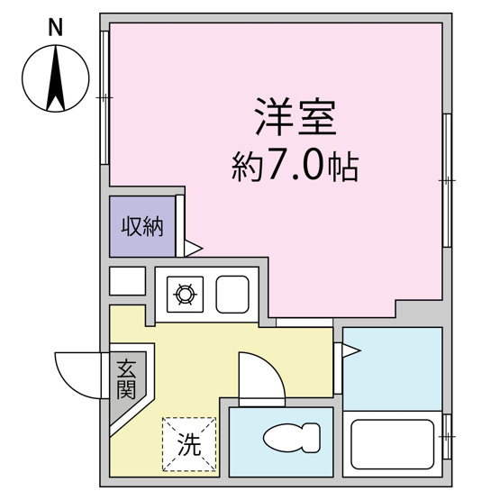 【間取り】 | サニーガーデン