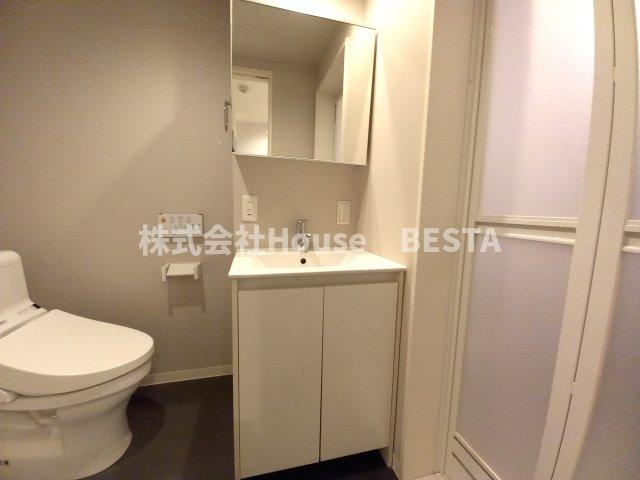 アクアレスト神戸西の独立洗面台