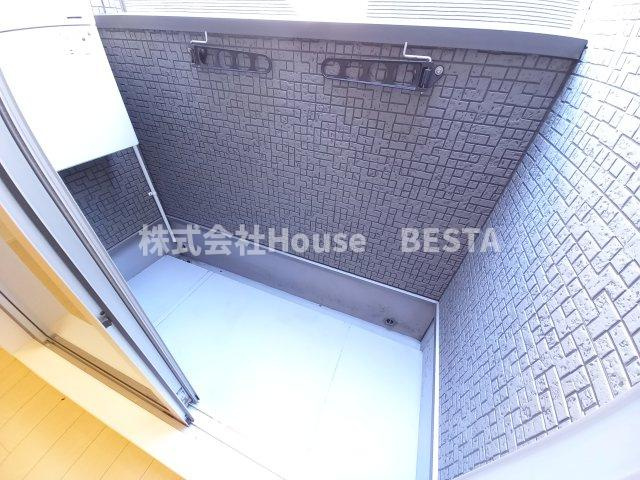 アクアレスト神戸西のバルコニー