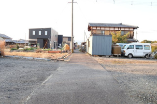 【前面道路含む現地写真】 | 野洲市菖蒲　売土地