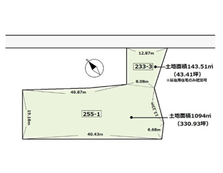 【土地図】 | 野洲市菖蒲　売土地
