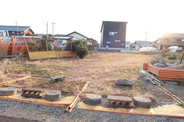 野洲市菖蒲　売土地の外観