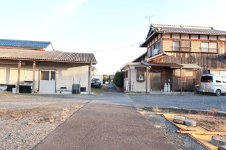 【前面道路含む現地写真】 | 野洲市菖蒲　売土地