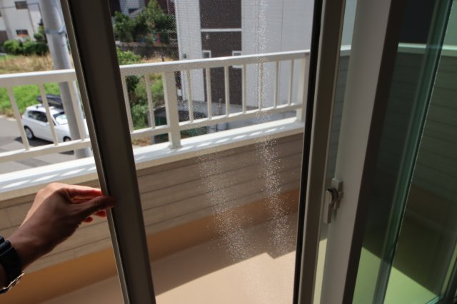 《仲介手数料無料》緑区大字三室7207-2新築一戸建てのバルコニー|撮影日 2024年8月26日 12:20 晴れ