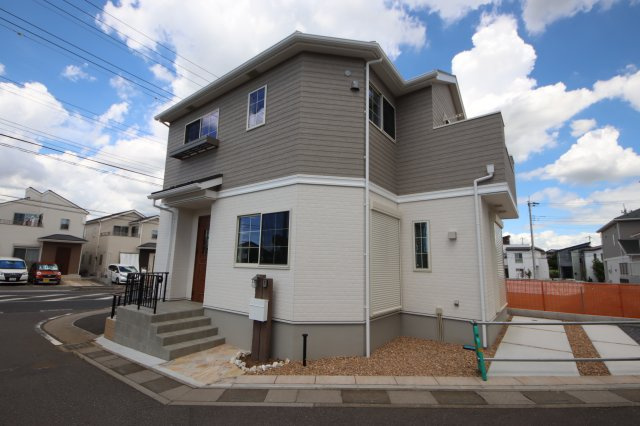 《仲介手数料無料》緑区大字三室7207-2新築一戸建ての外観|撮影日 2024年8月26日 12:20 晴れ