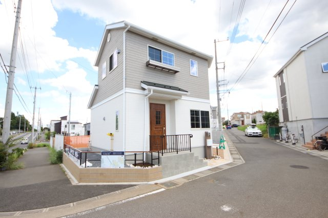 《仲介手数料無料》緑区大字三室7207-2新築一戸建ての外観|撮影日 2024年8月26日 12:20 晴れ
