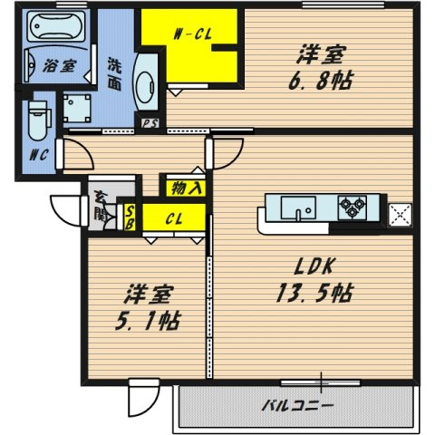 【間取り】 | フローラ