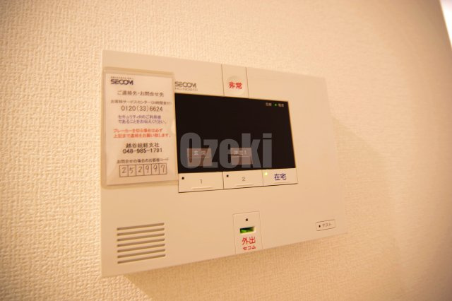 リビエールセレナのセキュリティ|モニターホンの他にセコム導入で24時間防犯対策しっかり♪