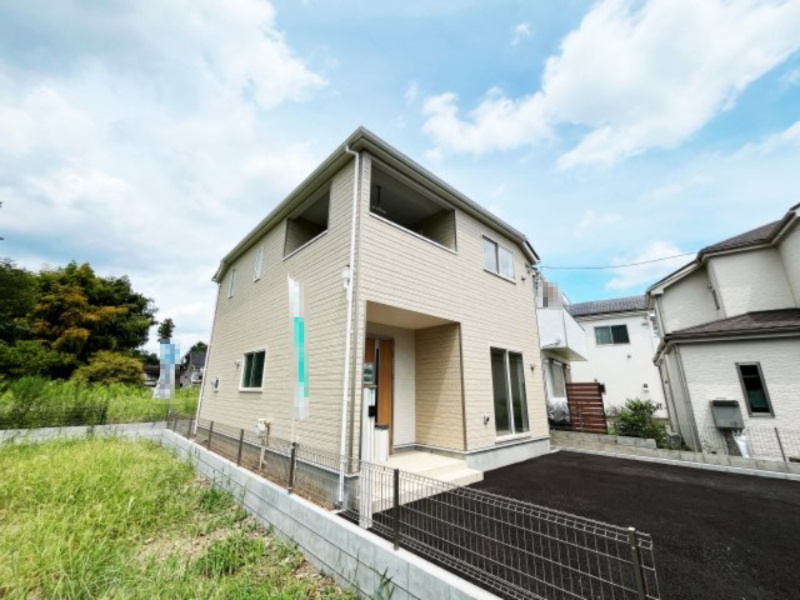 祝：成約済み　八王子市　下恩方町　新築戸建て　３５期の外観|～仲介手数料無料☆八王子ひなた不動産～八王子市下恩方町　新築戸建て
