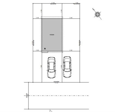 【区画図】 | 鹿角市花輪字扇ノ間建売物件・I区画　月々４５，９９３円～