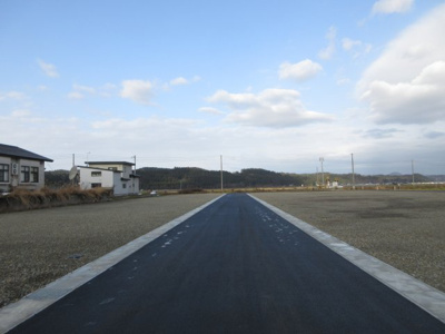 【前面道路含む現地写真】 | 鹿角市花輪字扇ノ間建売物件・I区画　月々４５，９９３円～