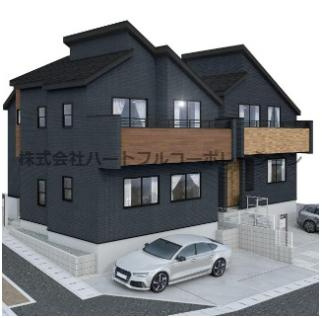 【外観パース】 | 垂水区神陵台9　新築1号棟　仲介手数料無料！