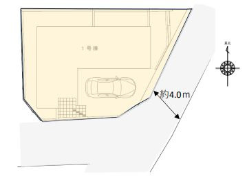 【区画図】 | 神戸市垂水区舞子坂3丁目　新築戸建