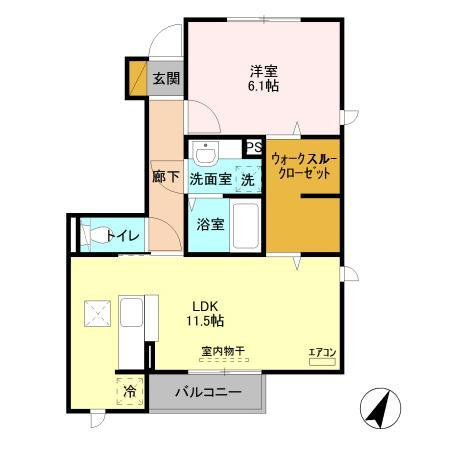 ルーチェの間取り