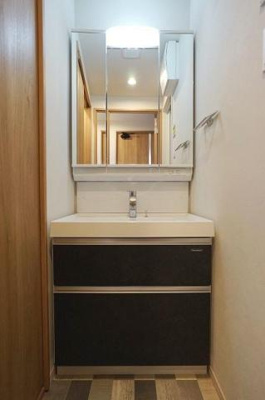 【洗面所】 | 仲介手数料０円！初期費用が安いプライスホーム！アルティザ博多南リバーフロント