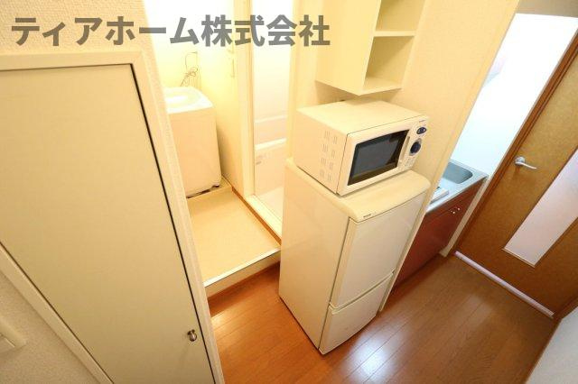 レオパレスまさごのその他|冷蔵庫と電子レンジ付ですぐに新生活をスタート出来ます♪
