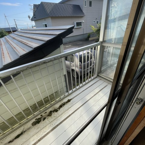 室蘭市宮の森町2丁目5－5戸建のバルコニー