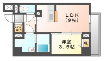 Ｗｅｓｔ　Ｏｎｅの間取り