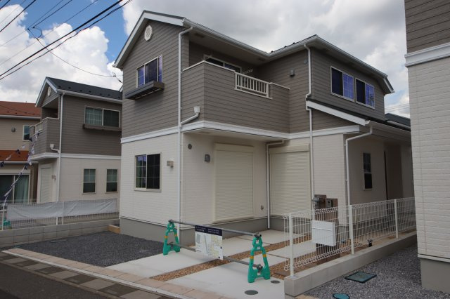 《仲介手数料無料》緑区大字三室7207-2新築一戸建ての外観|撮影日 2024年8月26日 12:20 晴れ