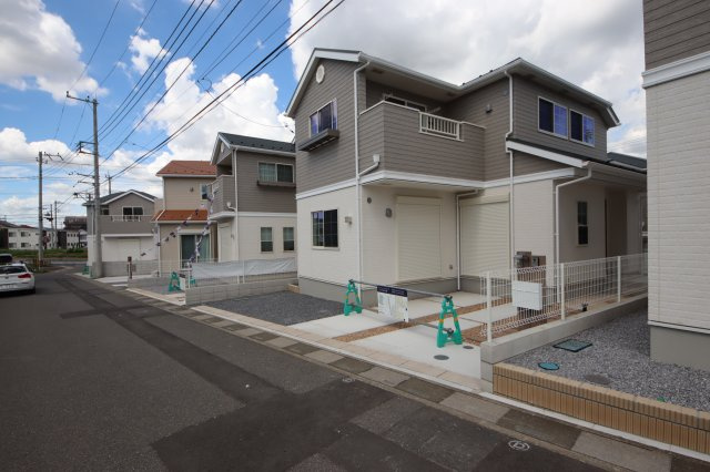 《仲介手数料無料》緑区大字三室7207-2新築一戸建ての外観|撮影日 2024年8月26日 12:20 晴れ