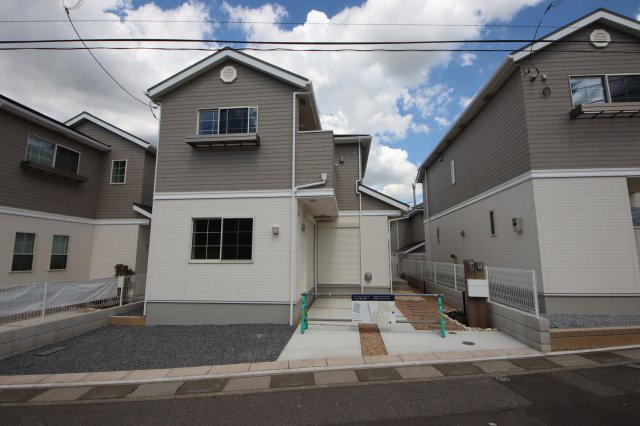《仲介手数料無料》緑区大字三室7207-2新築一戸建ての外観|撮影日 2024年8月26日 12:20 晴れ