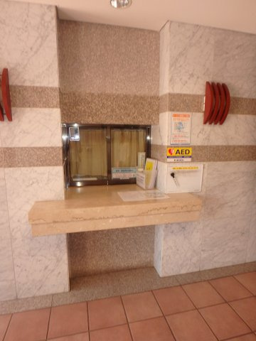 アルファステイツ倉敷駅前のエントランス