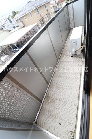 グランシャリオ Ａのバルコニー|バルコニー