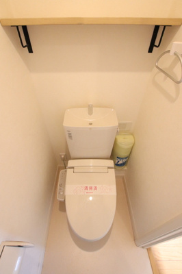 快適な温水洗浄機能付便座♪
