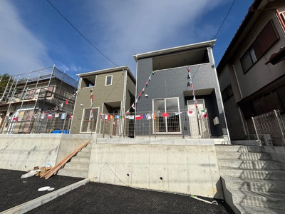 【外観】 | 神戸市西区白水1丁目　新築戸建2号棟　仲介手数料無料！ | 西区白水1　新築2号棟　仲介手数料無料！