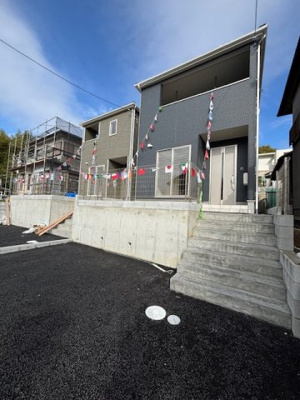 【前面道路含む現地写真】 | 神戸市西区白水1丁目　新築戸建2号棟　仲介手数料無料！ | 西区白水1　新築2号棟　仲介手数料無料！