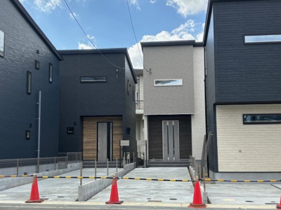 【外観】 | 神戸市西区伊川谷町有瀬　新築戸建3号棟　仲介手数料無料！ | 西区伊川谷町有瀬　新築3号棟　仲介手数料無料！