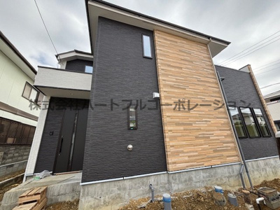 【外観】 | 神戸市西区糀台3丁目　新築戸建1号棟　仲介手数料無料！ | 西区糀台　新築1号棟　仲介手数料無料！