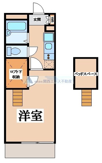 【間取り】 | レオパレス清瀧A
