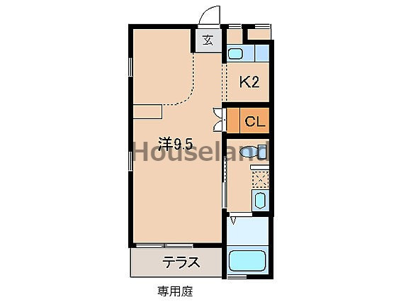 夢フォー・ラ園部の間取り