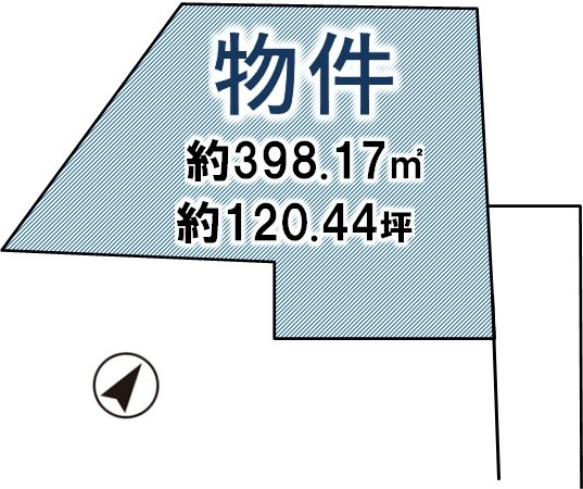 下妻市下妻乙の土地図|区画図