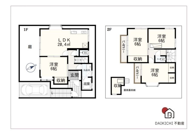 【間取り】 | サンベイズ桶川　中古戸建