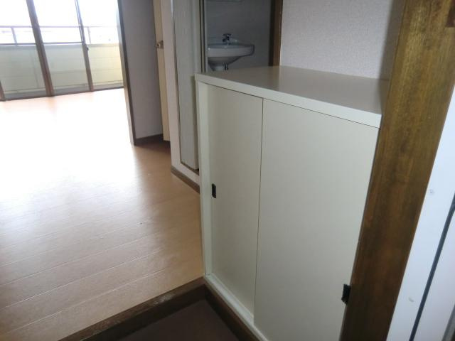 第３コーポヴィラの玄関