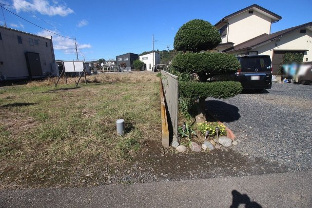結城市結城|北側隣地境界部分（2021年10月撮影）
