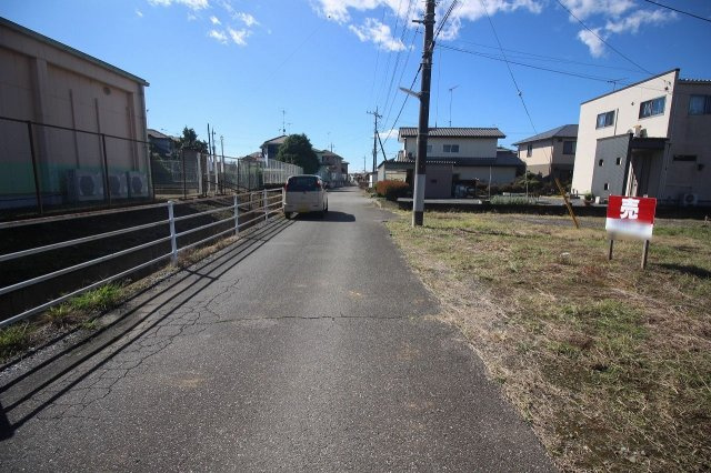 結城市結城|南東側道路（2021年10月撮影）