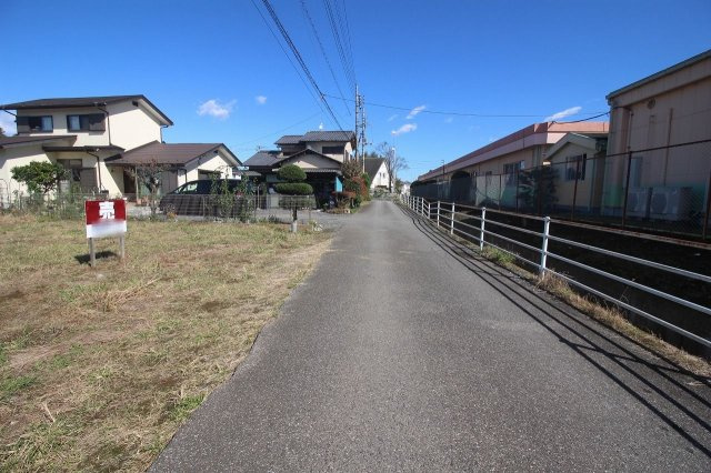 結城市結城|南東側道路（2021年10月撮影）