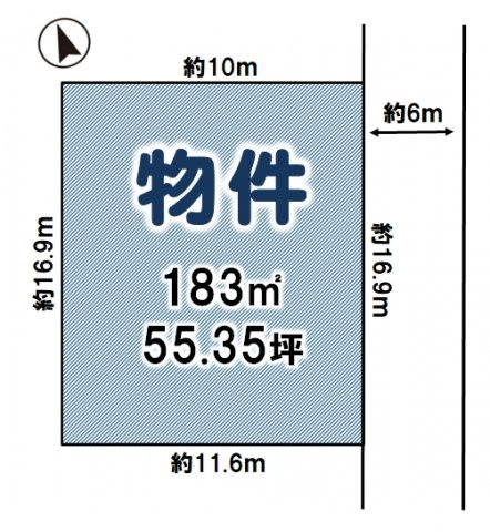 結城市結城の外観|区画図